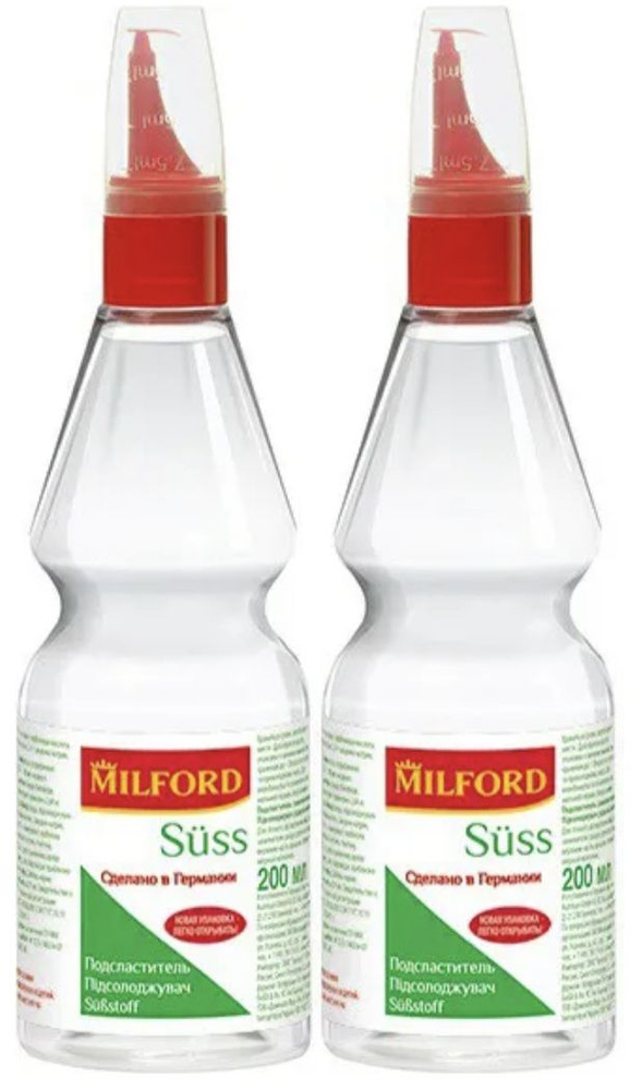 Milford Suss подсластитель жидкий, 200 мл (2*200мл.) #1