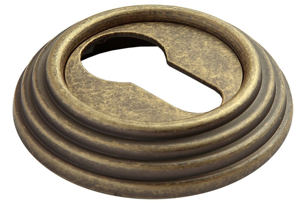 Накладка на ключевой цилиндр RUCETTI RAP-CLASSIC-L KH OMB бронза состаренная  #1