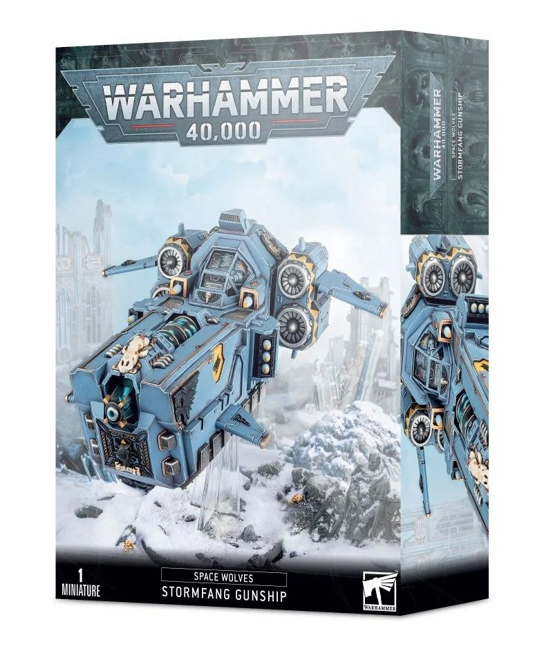 Фигурка для моделирования Warhammer 40000 Space Wolves Stormfang Gunship #1