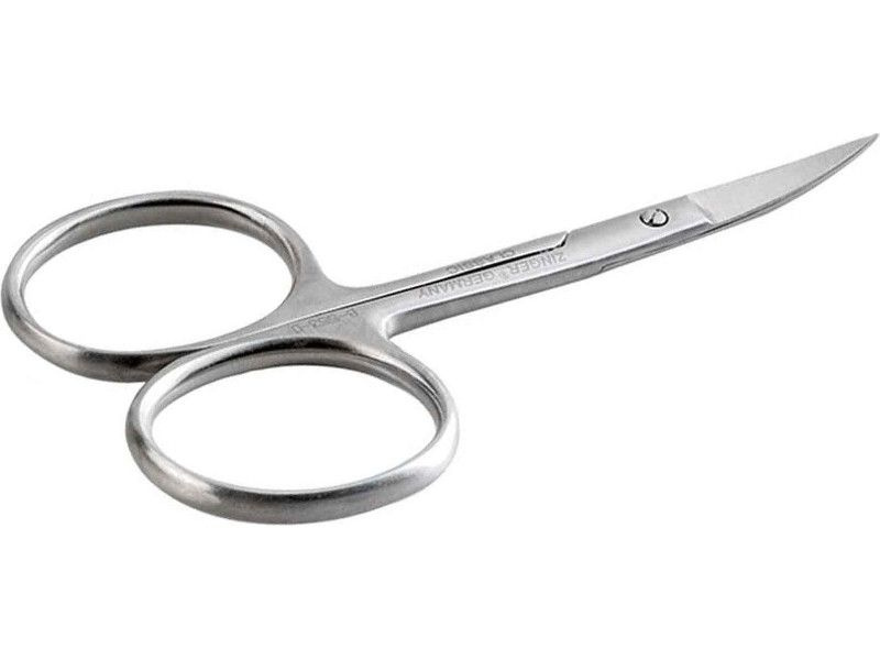 Zinger/ Ножницы маникюрные мужские с широкими ручками (B-553-S-SH) для ногтей с ручной заточкой/ Ножницы #1