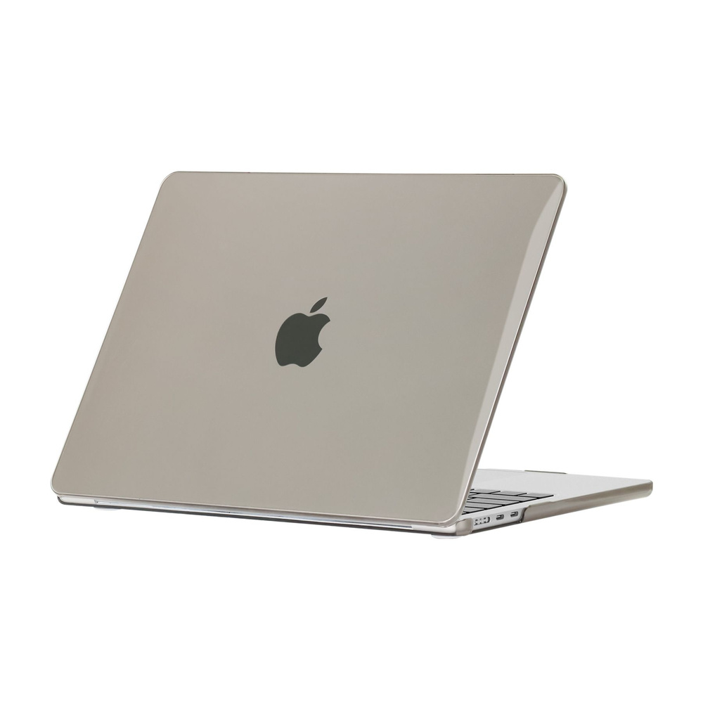 Чехол MacBook Air 13.6 M2 A2681 (2022 год) / MacBook Air 13.6 M2 A2681 2022 / (M2) прозрачный пластик #1