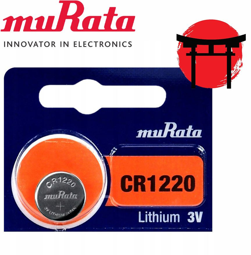 Литиевая батарейка muRata 1220 3 B #1