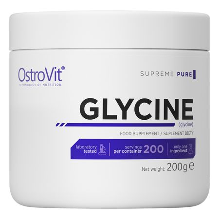 Глицин Островит, OstroVit Supreme Pure Glycine, 200 г. #1