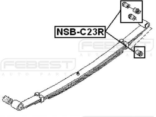 SAFEBEST Амортизатор подвески, арт. NSBC23R #1
