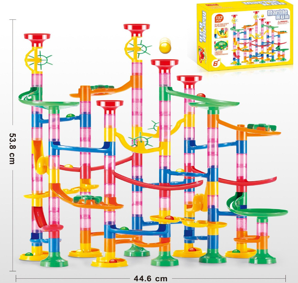 Конструктор-лабиринт Marble Run 678-9 - купить с доставкой по выгодным  ценам в интернет-магазине OZON (799510139)