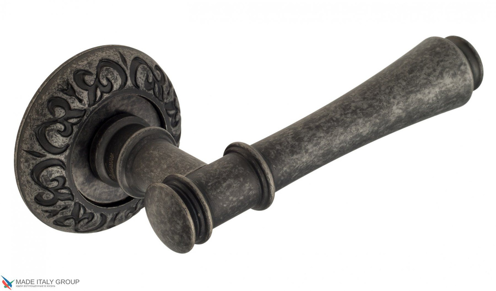 Дверная ручка Venezia CALLISTO D4 античное серебро #1