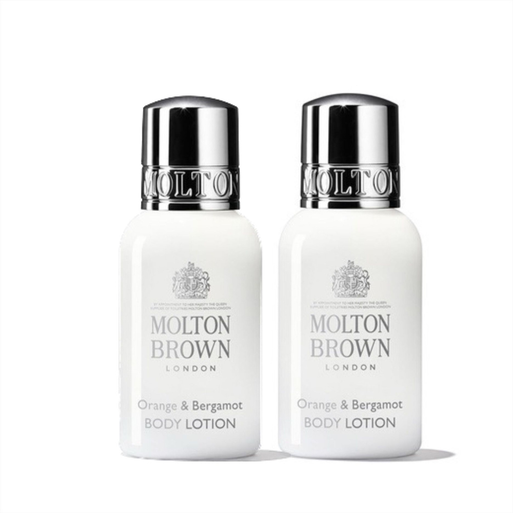 Molton Brown лосьон для тела Orange & Bergamot Body Lotion 2 бутылки по 50ml, арт. NDB21050-2  #1