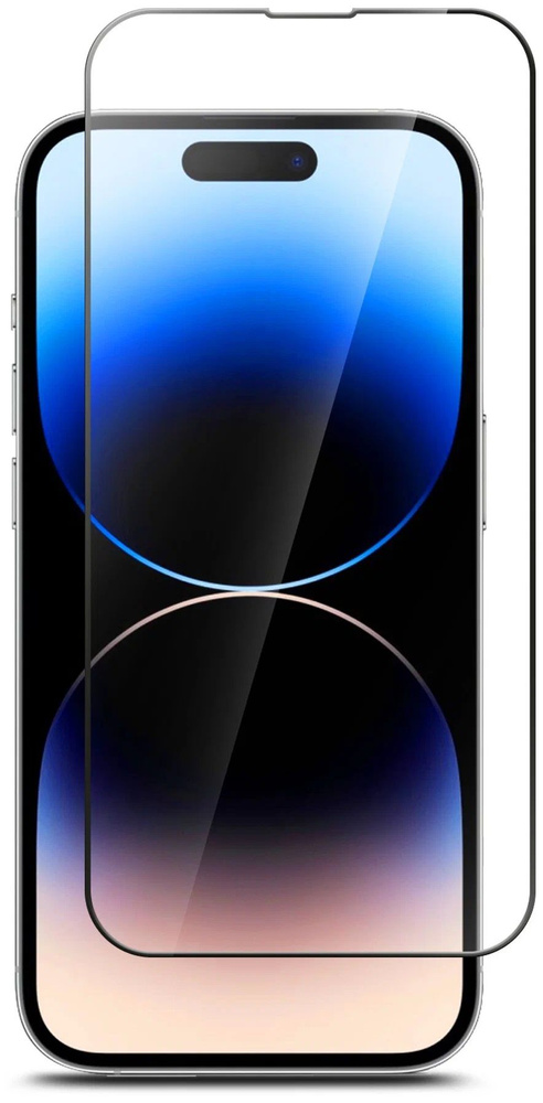 Защитное стекло для iPhone 14 Plus / 13 Pro Max / Стекло на Айфон 14 Плюс / 13 Про Макс закруглённые #1