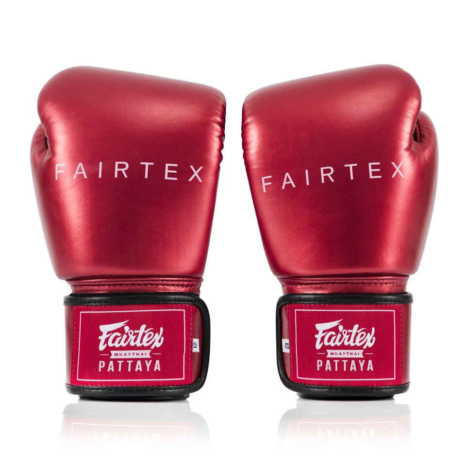 Перчатки для бокса Fairtex BGV22 красные 10 унций #1