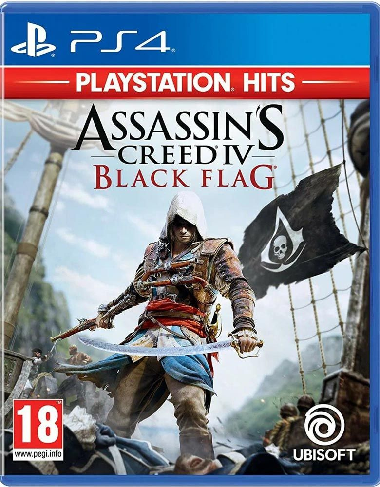 Игра Assassins Creed IV: Black Flag (Черный Флаг) (PlayStation 4, Русская версия)  #1