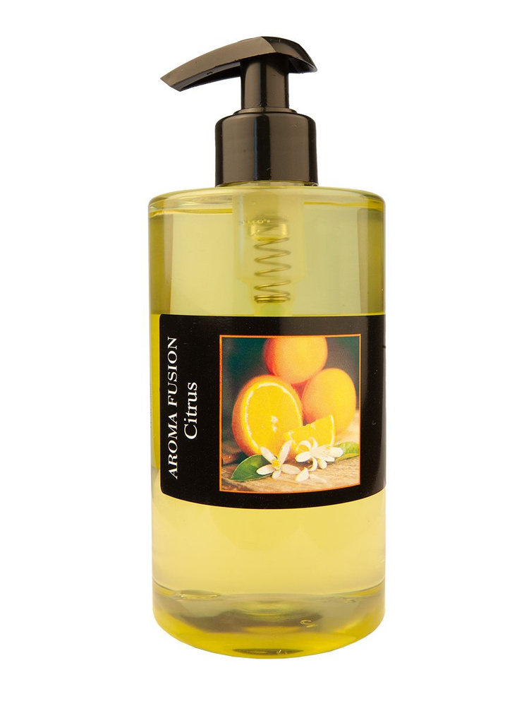 Массажное масло Цитрус 460 мл (с эфирными маслами грейпфрута и апельсина)  #1