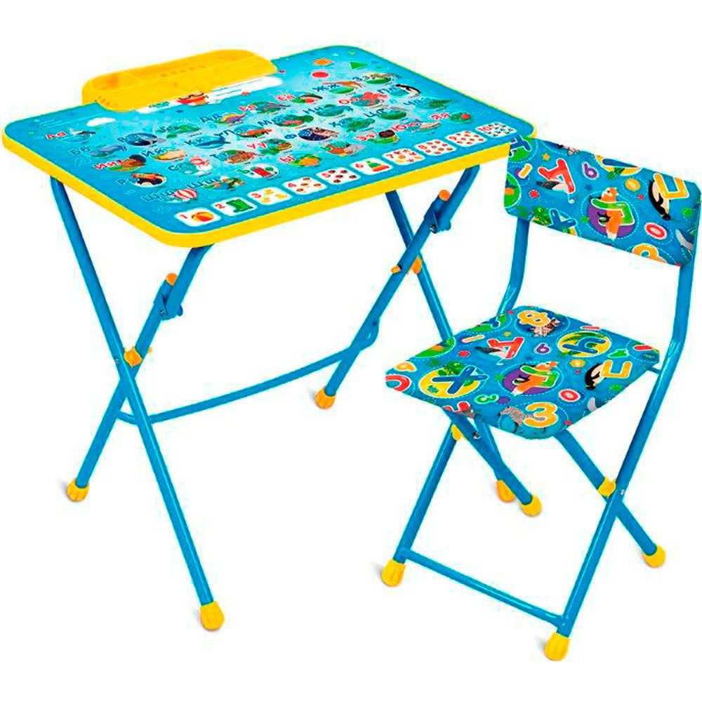 Комплект парта + стул Классическая Nika Комплект детской мебели стол + стул, 14х59х75 см  #1