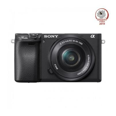Фотоаппарат беззеркальный Sony Alpha A6400 Kit 16-50mm f/3.5-5.6 Black #1