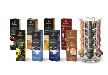 Кофейные капсулы Tchibo Cafissimo 80 шт. + подставка - купить с ...
