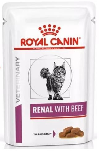 Royal Canin Renal Feline (Говядина) паучи 6шт х 85г #1