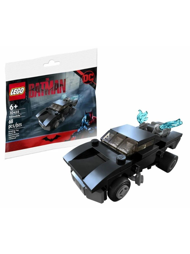 30455 Конструктор LEGO Polybag Marvel Super Heroes -Batmobil Бэтмобиль 68 деталей  #1