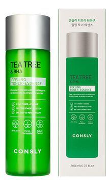 Consly Тонер-эссенция с чайным деревом и BHA для проблемной кожи, Tea Tree & BHA Peeling Toner-Essence, #1