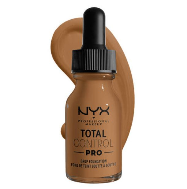 Тональная основа NYX PROFESSIONAL MAKEUP TOTAL CONTROL PRO DROP FOUNDATION, NUTMEG 16.5  #1