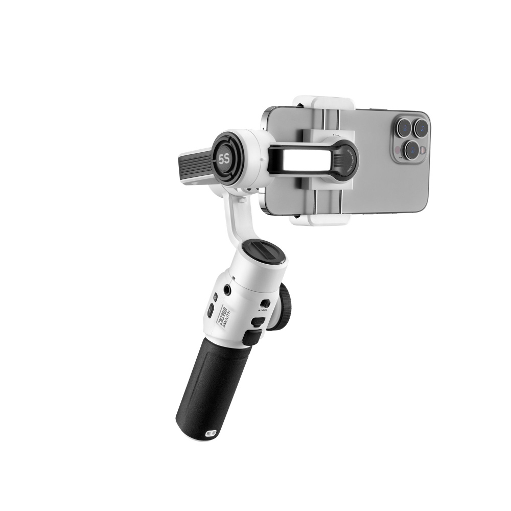 Стабилизатор для смартфона Zhiyun Smooth 5S White купить по низкой цене с  доставкой в интернет-магазине OZON (845863082)