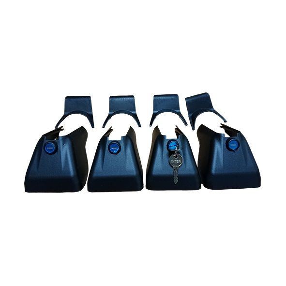 Кожухи с замками защитно-декоративные D-Plus для багажников Inter D-1 / C-15 / Кожухи Д-Плюс для опор #1