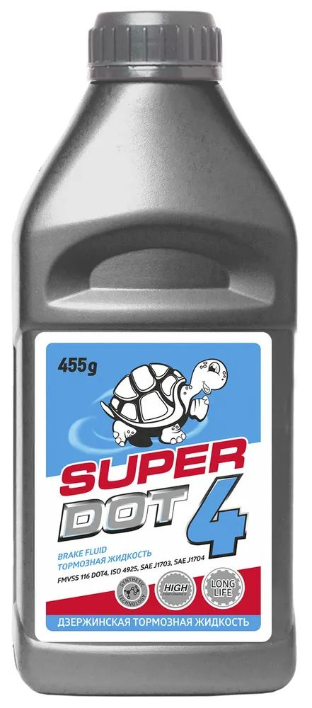 Тормозная жидкость Turtle Race SUPER DOT-4 (455 г) #1