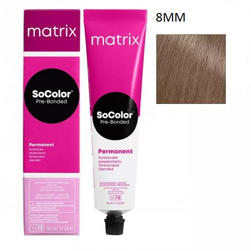 Крем краска MATRIX SoColor Pre-Bonded 8ММ, 90 мл #1