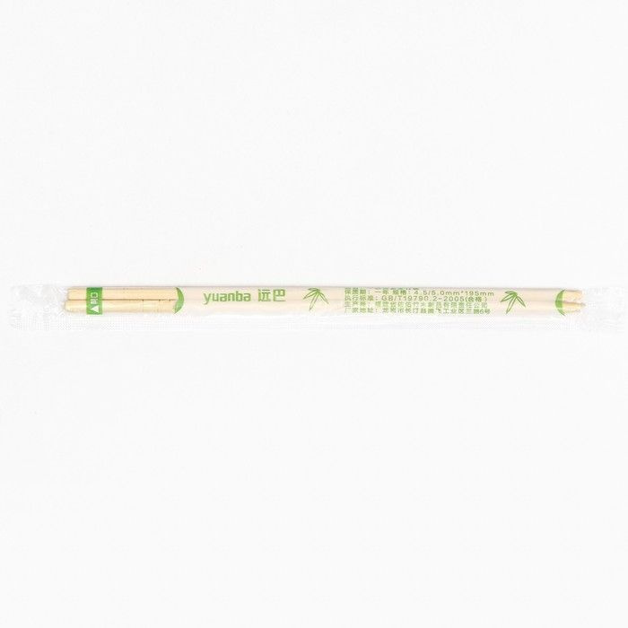 Палочки для еды, бамбук, 19,5 см #1