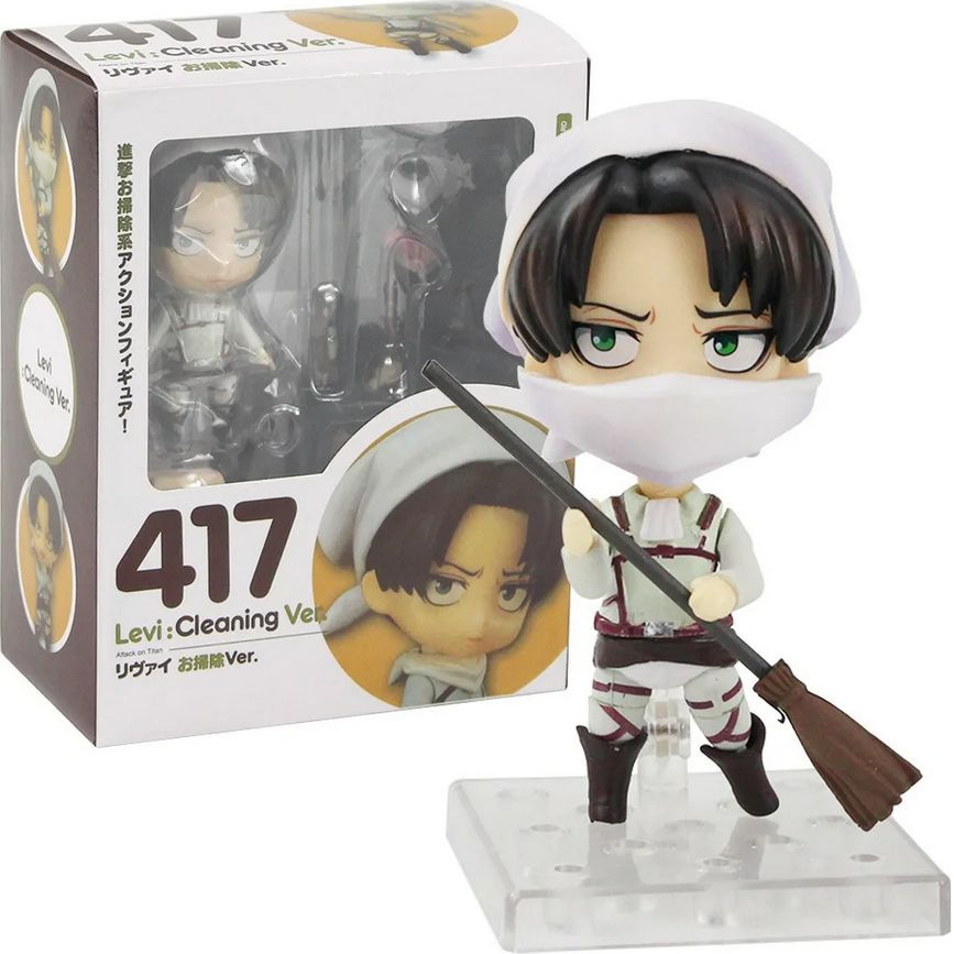 Фигурка Атака Титанов Леви Акерман / Attack on Titan Levi Ackerman (10см) 417  #1