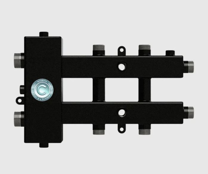 Коллектор с гидрострелкой Север-М3 горизонтальный до 70 кВт, 3 контура  #1