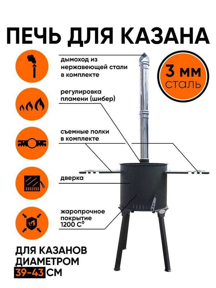 Плиты и кольца под казан