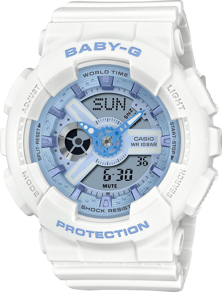 Японские женские наручные часы Casio Baby-G BA-110XBE-7A #1