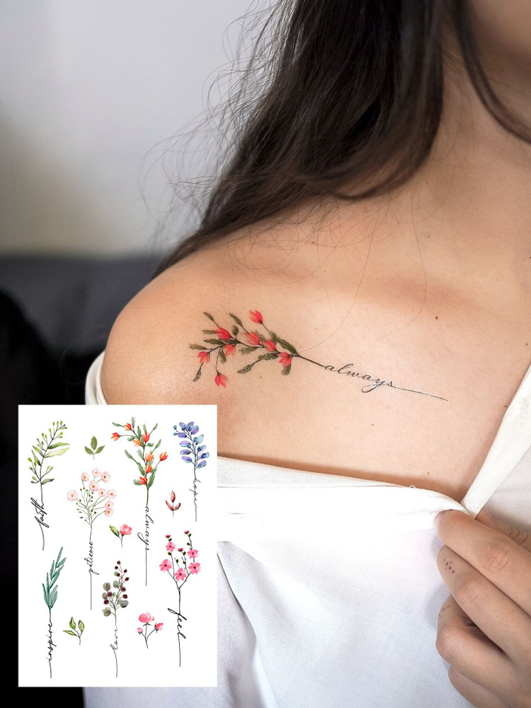 Татуировки надписи и их значение