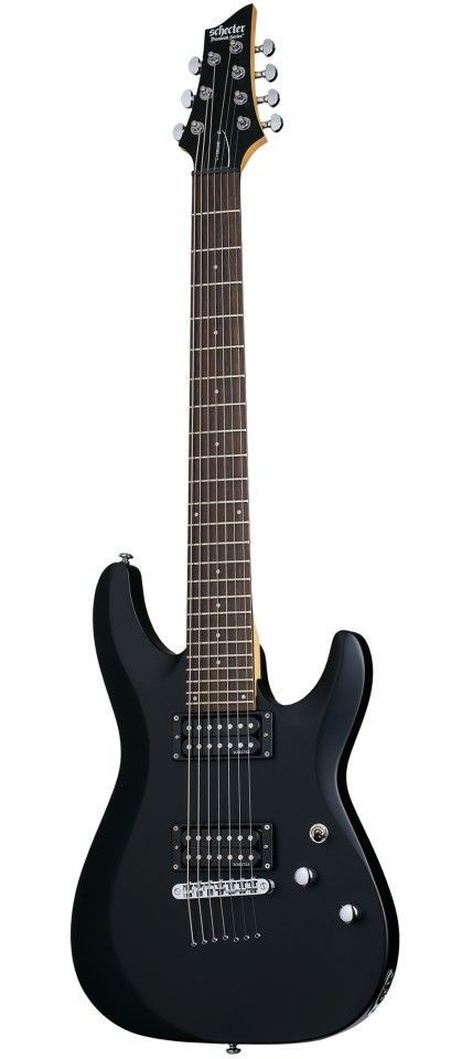 Schecter Электрогитара C-7 Deluxe SBK #1