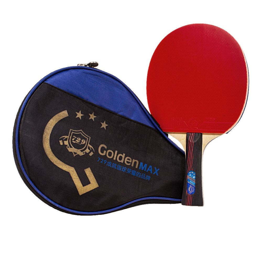 Ракетка для настольного тенниса 729 GOLDEN MAX 3 STAR с чехлом #1
