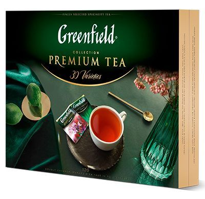 Чай в пакетиках Greenfield Premium Tea Collecton Набор, 30 видов, 120 шт #1