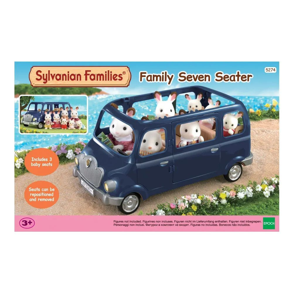 Sylvanian Families Семейный автомобиль, 7 мест #1