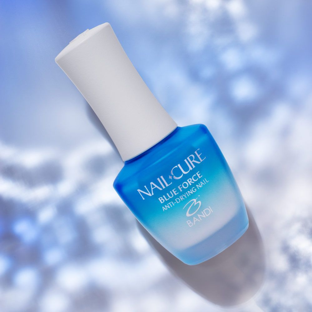 Bandi Nail Cure Blue Force - Покрытие укрепляющее Д/Деформ ногтей, Мощь Океана 14 мл  #1
