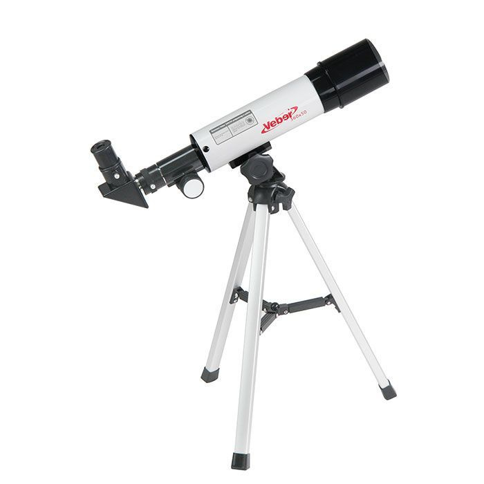 Телескоп Veber 360/50 рефрактор в кейсе детский рефрактор для начинающих  #1