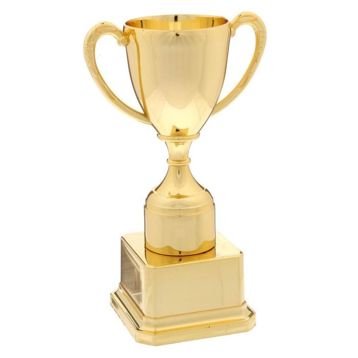 Кубок 112, наградная фигура, золото, подставка пластик, 17,7 x 10,5 x 7.5 cм  #1