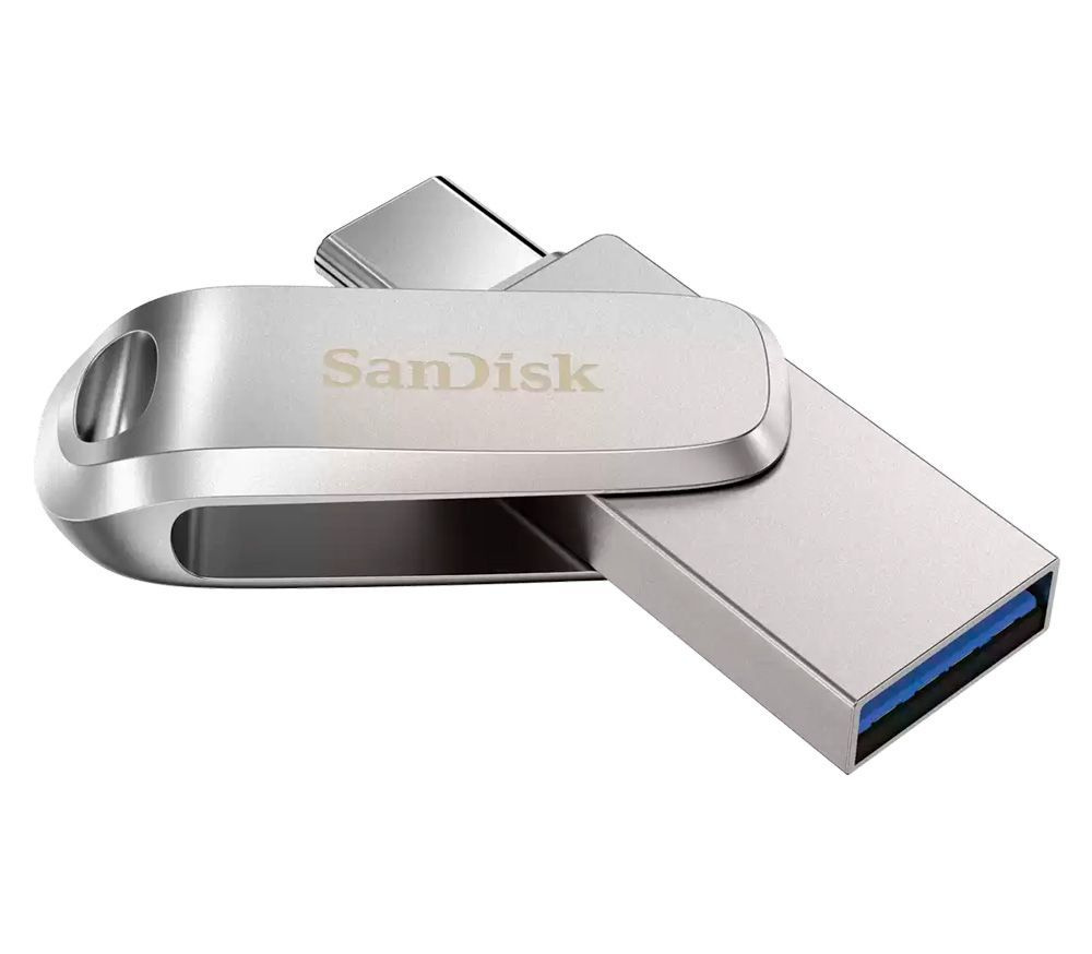 Накопитель SanDisk USB 3.1 Type-C Flash 128GB Ultra Dual Drive Luxe #1