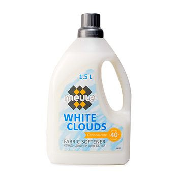 Кондиционер для белья White Clouds концентрированный, Meule, 1.5 л, Израиль 1шт  #1