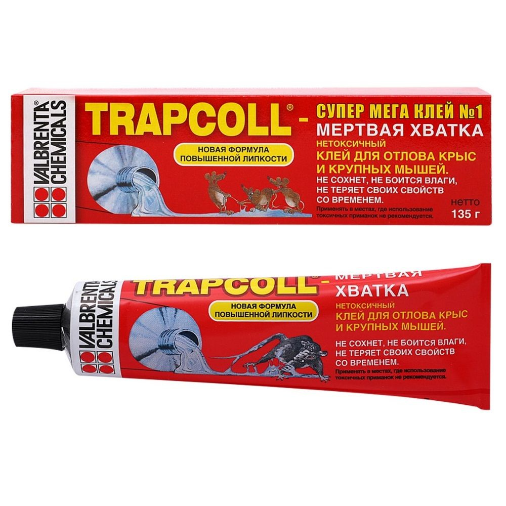 Trapcoll (Трапколл) клей от грызунов, крыс и мышей, 135 г #1