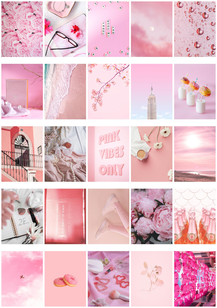 Розовая эстетика. Наклейки для планирования (20) #1