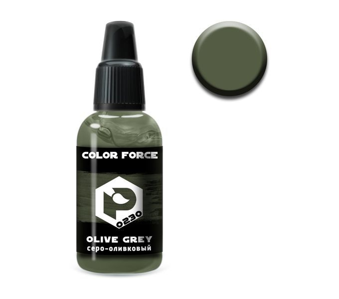 Pacific88 Aero COLOR FORCE Краска для аэрографа Серо-оливковый (Olive grey),18 ml  #1