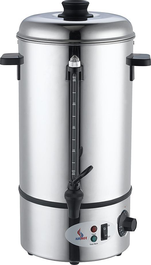 Термопот электрический AIRHOT WB-15. 2,5 кВт, профессиональный, заливной, 15 л, нержавеющая сталь, одинарные #1