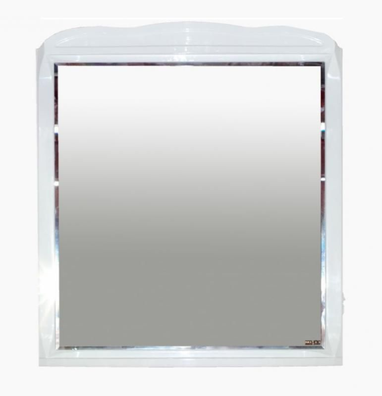 Зеркало с подсветкой Misty Misty Дайна -100 белая эмаль #1