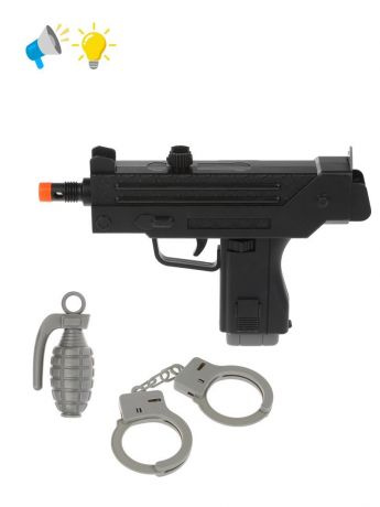 Игровой набор оружия Полиция, в комплекте: предметов 3шт  #1