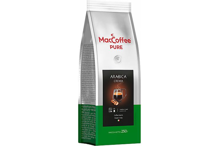 Кофе MacCoffee Arabica Crema в зернах 250 г #1