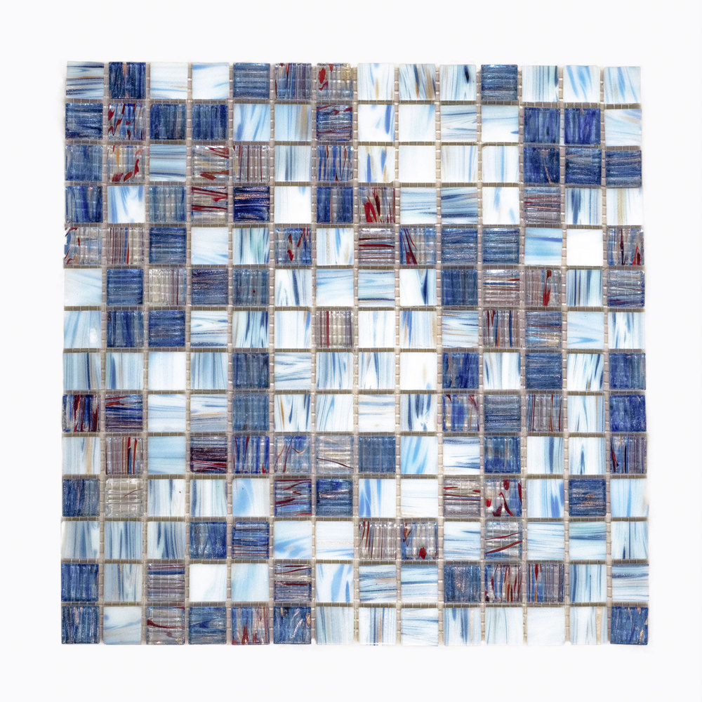 Плитка мозаика MIRO (серия Aurum №2), универсальная стеклянная плитка мозаика для ванной комнаты и кухни, #1
