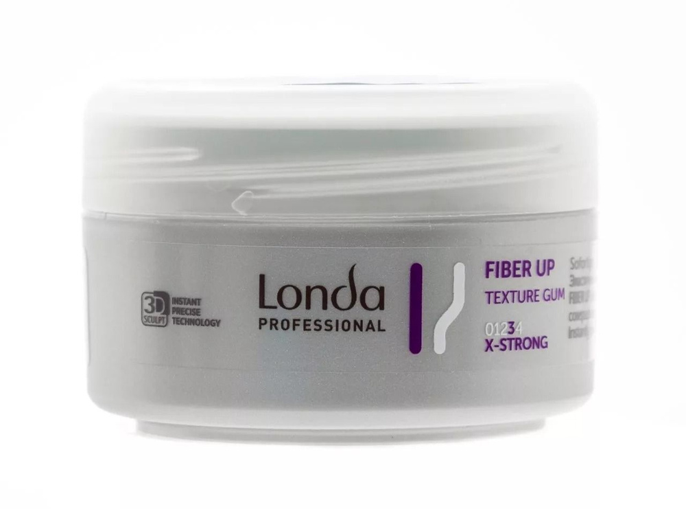 Londa Professional FIBER UP - Эластичный волокнистый гель для волос экстрасильной фиксации 75 мл  #1